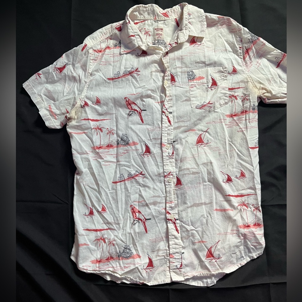 Missimo supply co beach button up